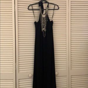 Gorgeous SKY black maxi dress